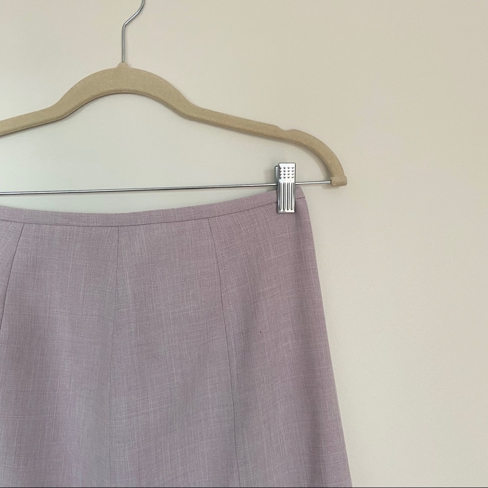 TERRA NOSTRA Lilac Midi Skirt -Size 6 - Picture 8 of 13
